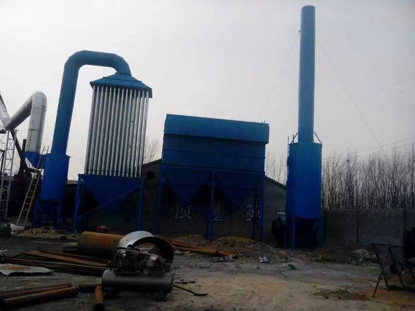 MC-260型脈沖布袋除塵器現(xiàn)場實(shí)圖